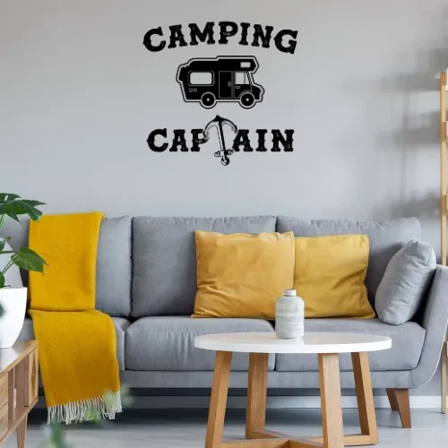 Wohnmobil Camping Captain Womo Reisemobil Camper Sonstig. Wandtattoo