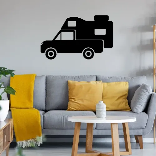Wohnmobil Pickup Camper Wohnkabine Absetzkabine Sonstig. Wandtattoo