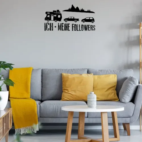 Womo Wohnmobil Reisemobil Fahrer - Camper Follower Sonstig. Wandtattoo Womo Wohnmobil Reisemobil Fahrer - Camper Follower Wandtattoo