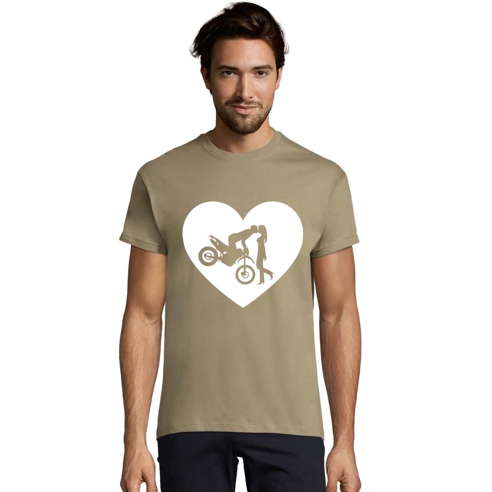 Motorrad Enduro Cross Kuß T-Shirt