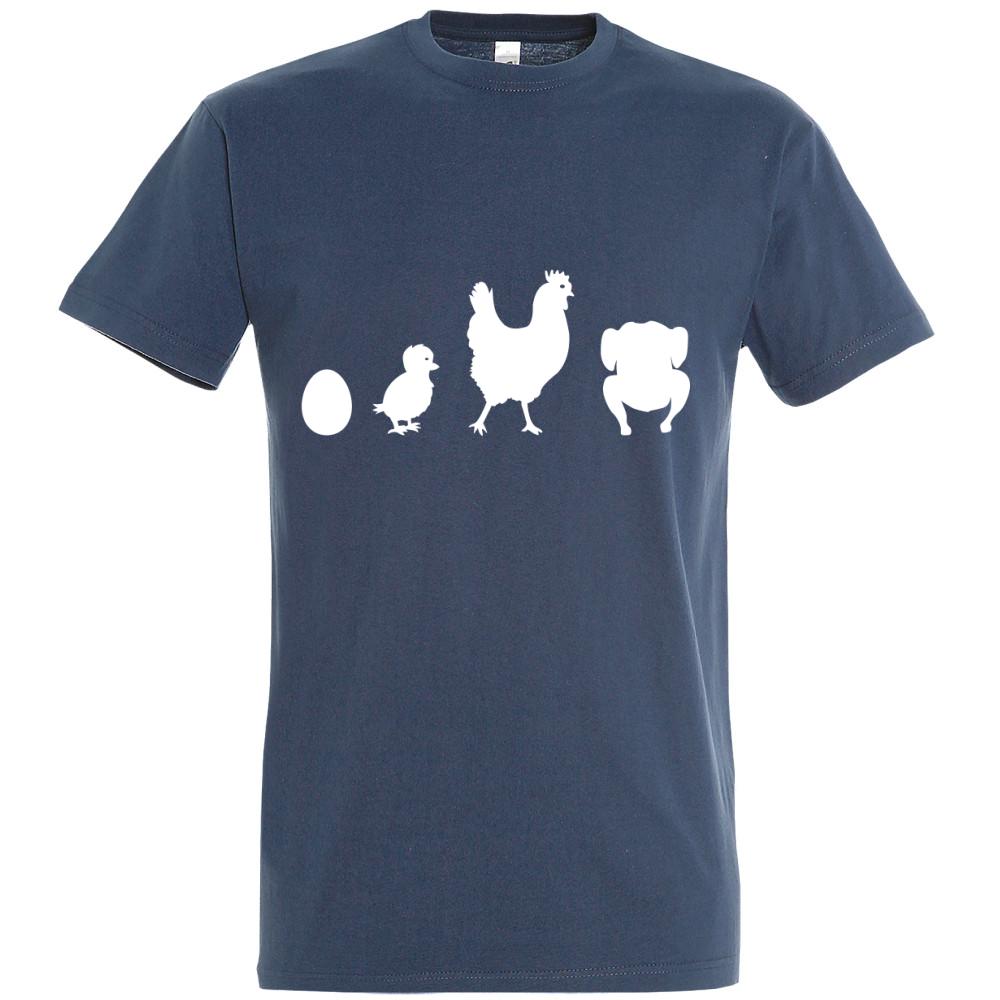 Hähnchen Evolution T-Shirt